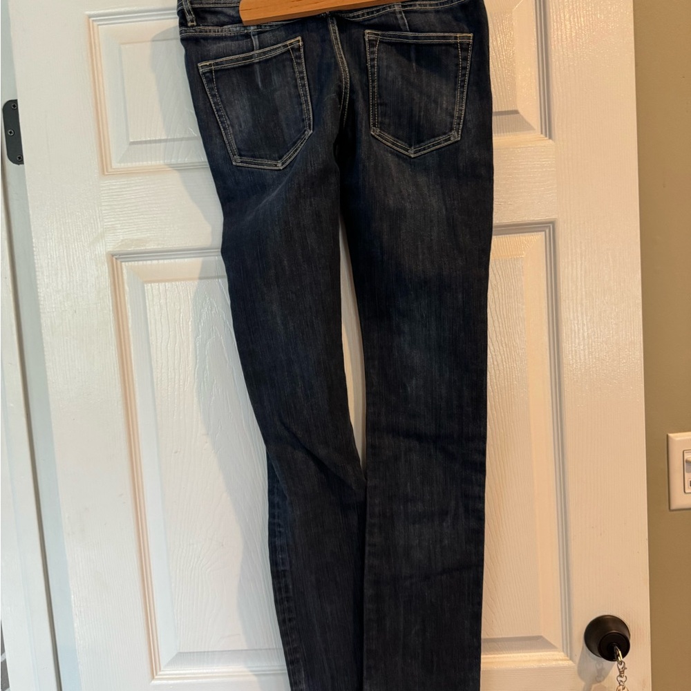 Elie Tahari  Dark Wash Straight Leg Jeans
